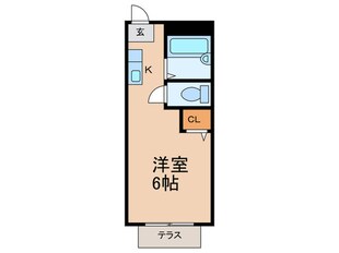 コーポアイリスの物件間取画像